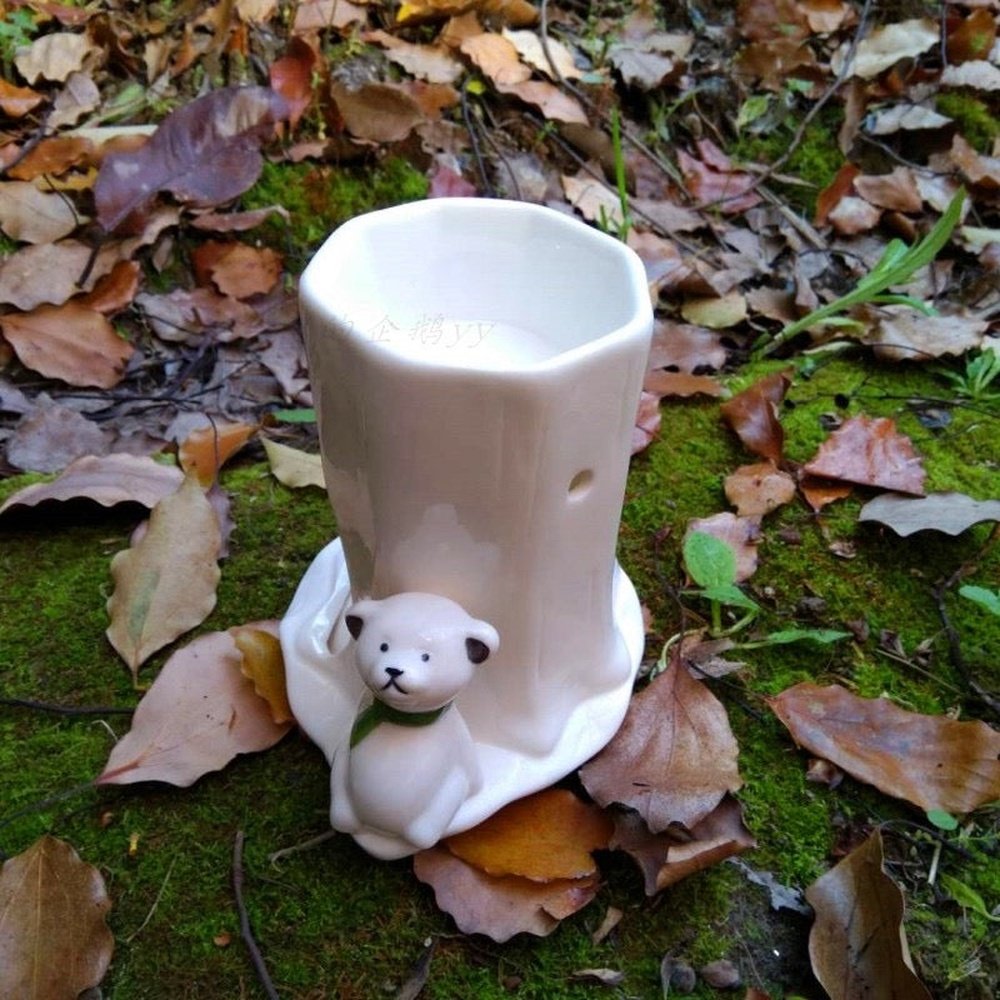 Bear Ceramic Oil Candle Wax Melt Burners-Furever Adorable