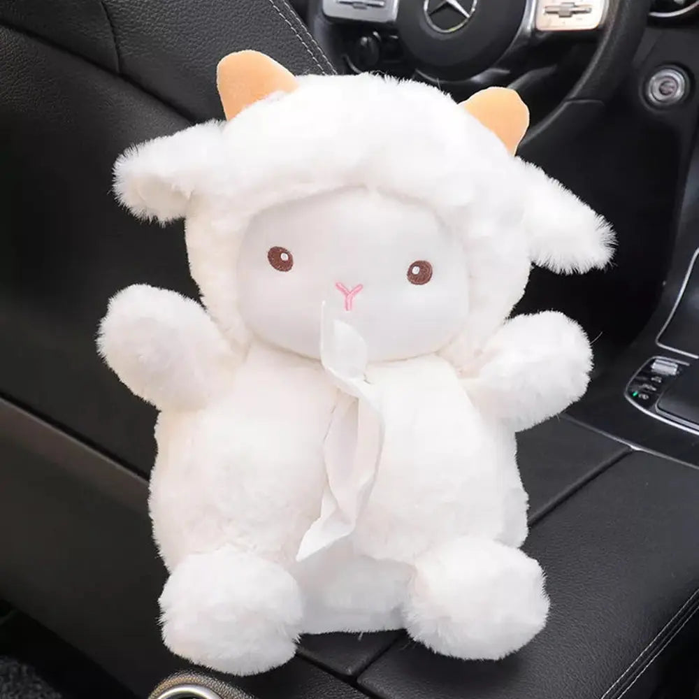 Car Interior Decoration Tissue Holder-Furever Adorable