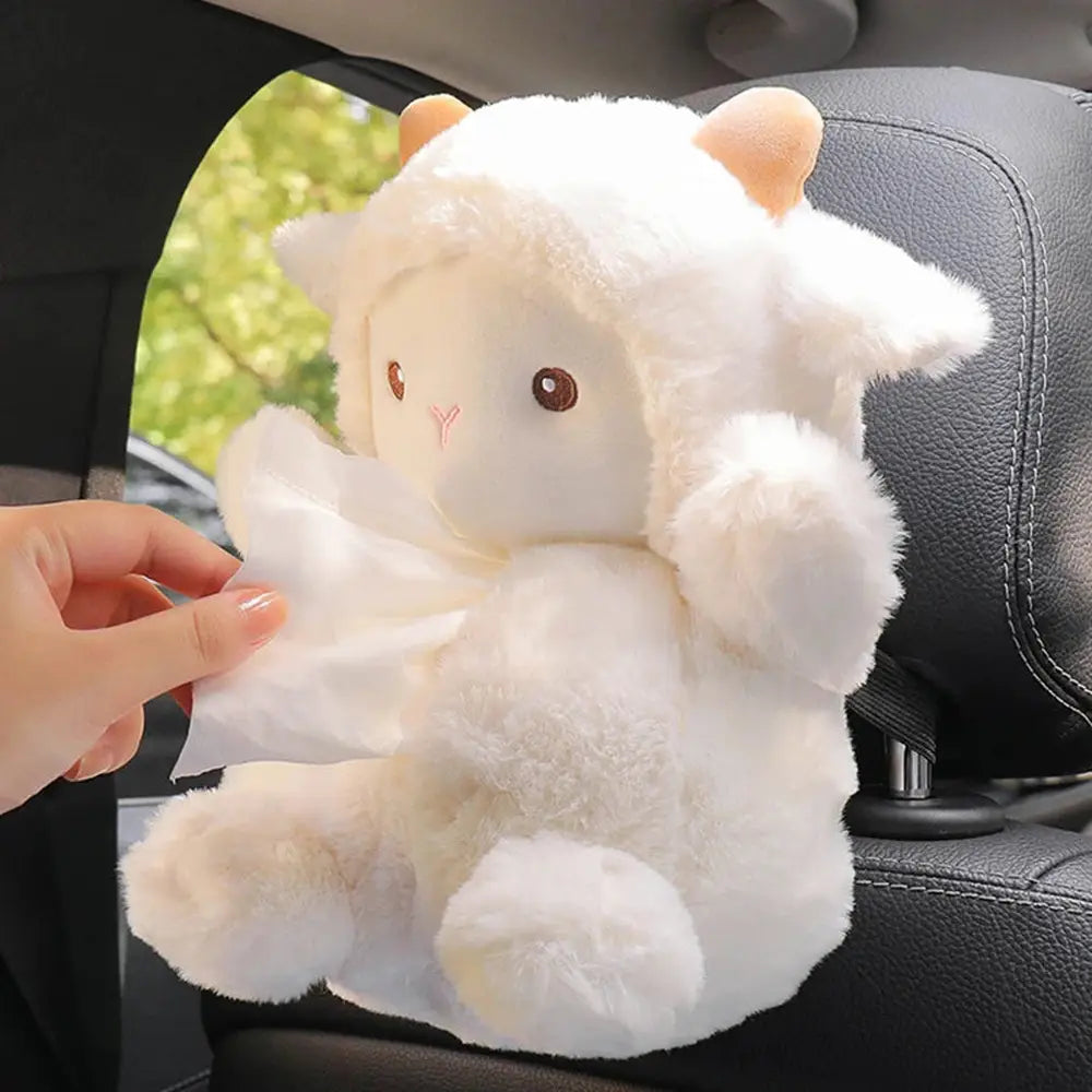 Car Interior Decoration Tissue Holder-Furever Adorable