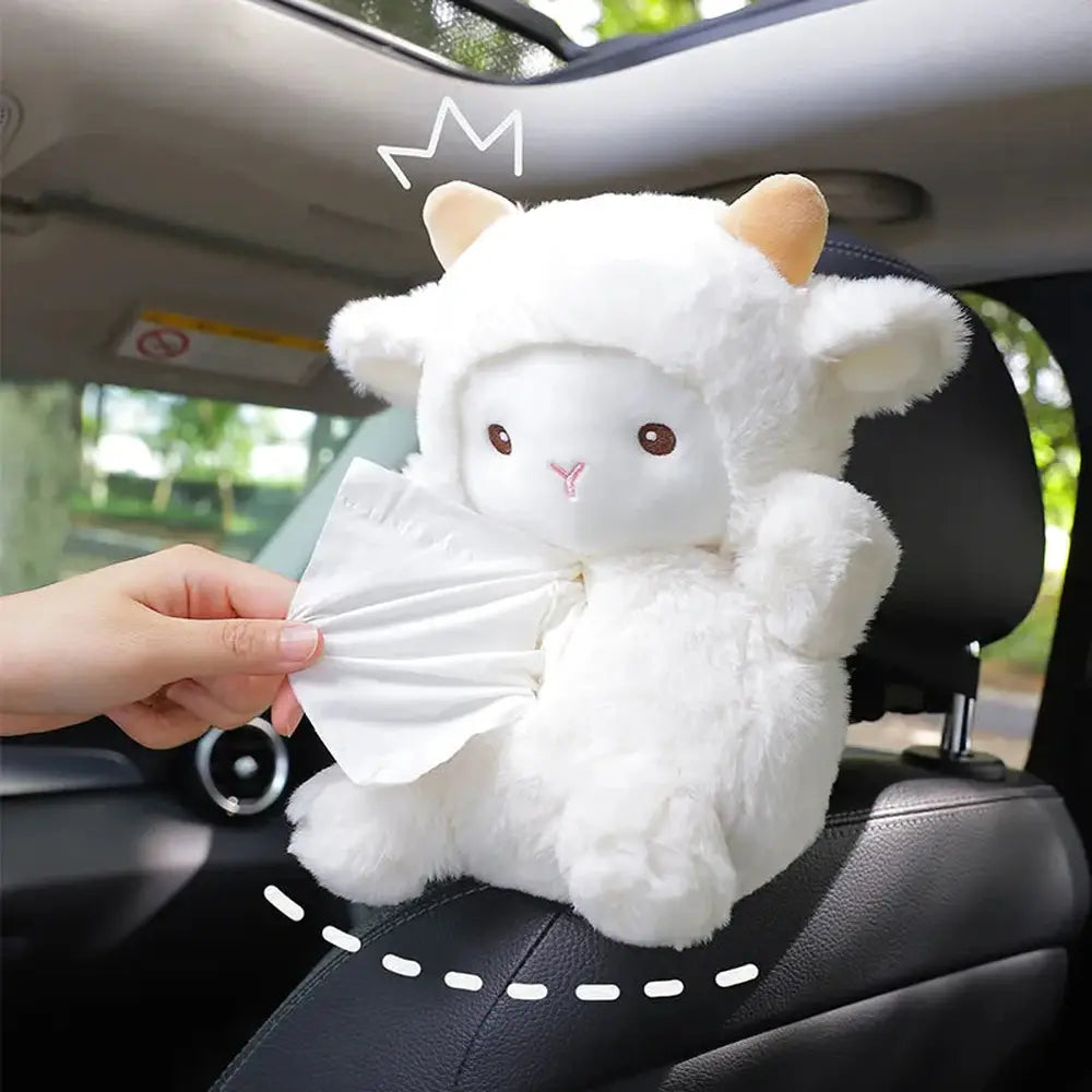 Car Interior Decoration Tissue Holder-Furever Adorable