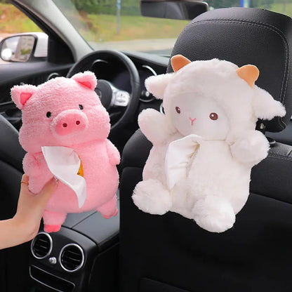 Car Interior Decoration Tissue Holder-Furever Adorable