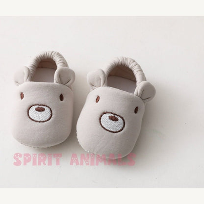 Cartoon Animal Pattern Newborn Baby SocksShoes-Furever Adorable