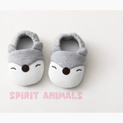 Cartoon Animal Pattern Newborn Baby SocksShoes-Furever Adorable