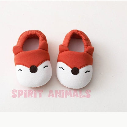 Cartoon Animal Pattern Newborn Baby SocksShoes-Furever Adorable