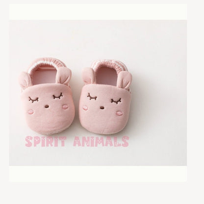 Cartoon Animal Pattern Newborn Baby SocksShoes-Furever Adorable