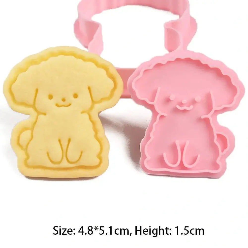 Cartoon Dog Cookie Cutters Set-Furever Adorable