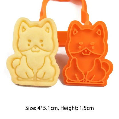 Cartoon Dog Cookie Cutters Set-Furever Adorable