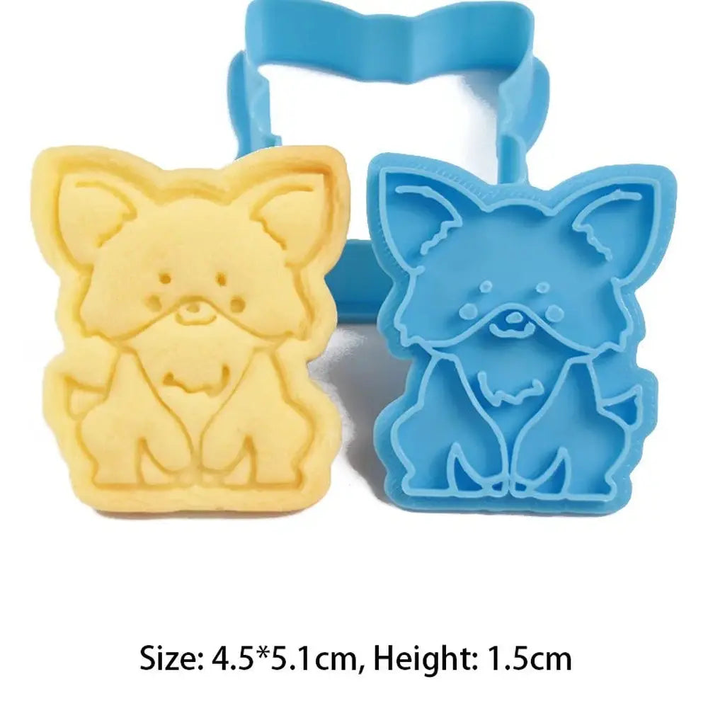 Cartoon Dog Cookie Cutters Set-Furever Adorable