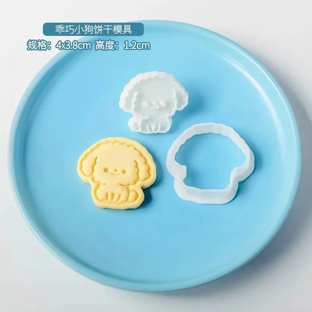 Cartoon Dog Cookie Cutters Set-Furever Adorable