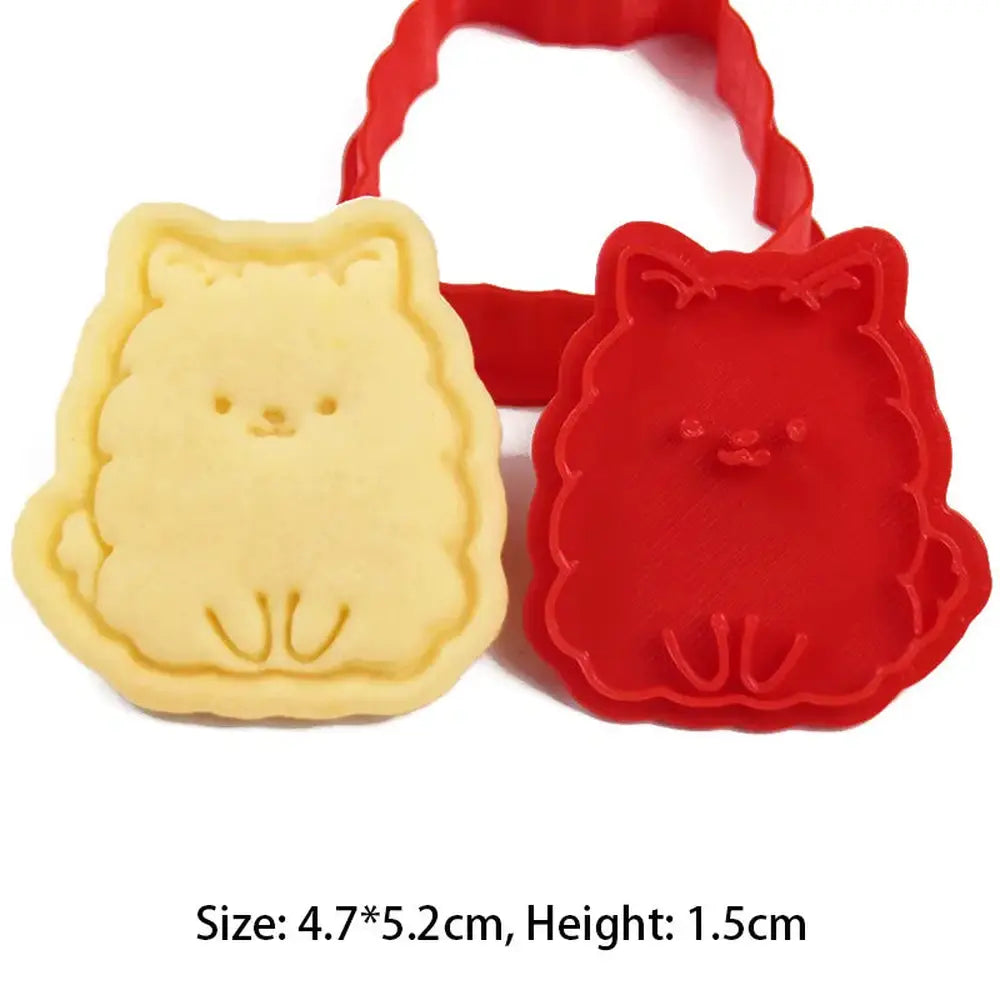 Cartoon Dog Cookie Cutters Set-Furever Adorable