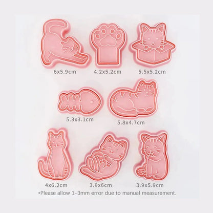 Cat Cookie Cutter Baking Set-Furever Adorable