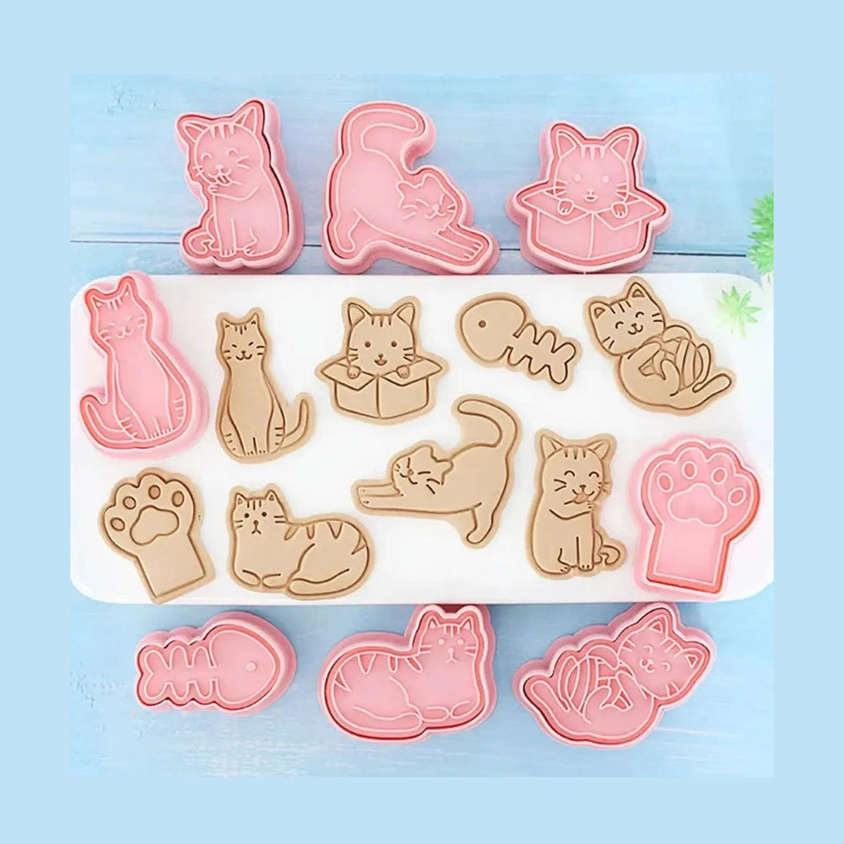 Cat Cookie Cutter Baking Set-Furever Adorable