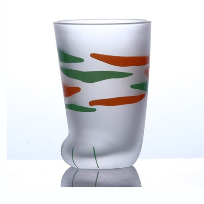 Cat Paw Glass Cup - 300ml-Furever Adorable