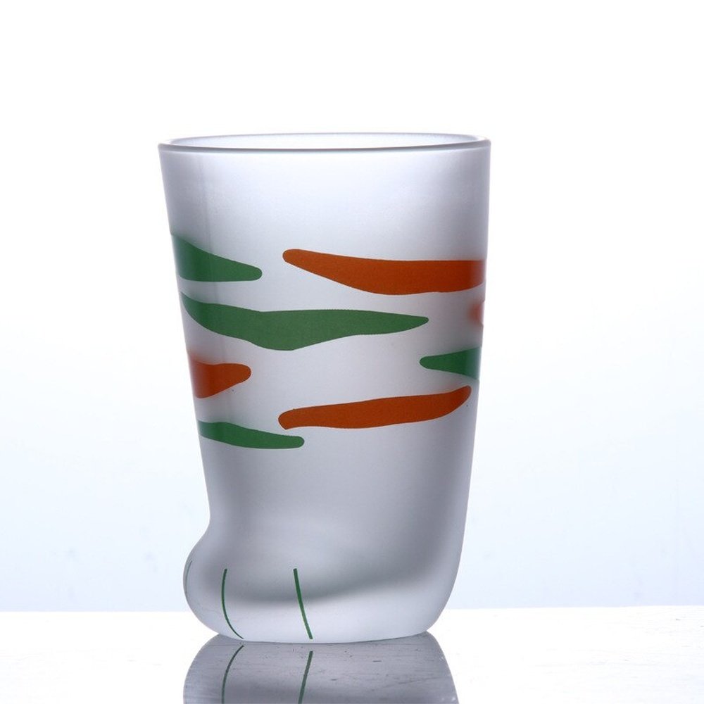 Cat Paw Glass Cup - 300ml-Furever Adorable