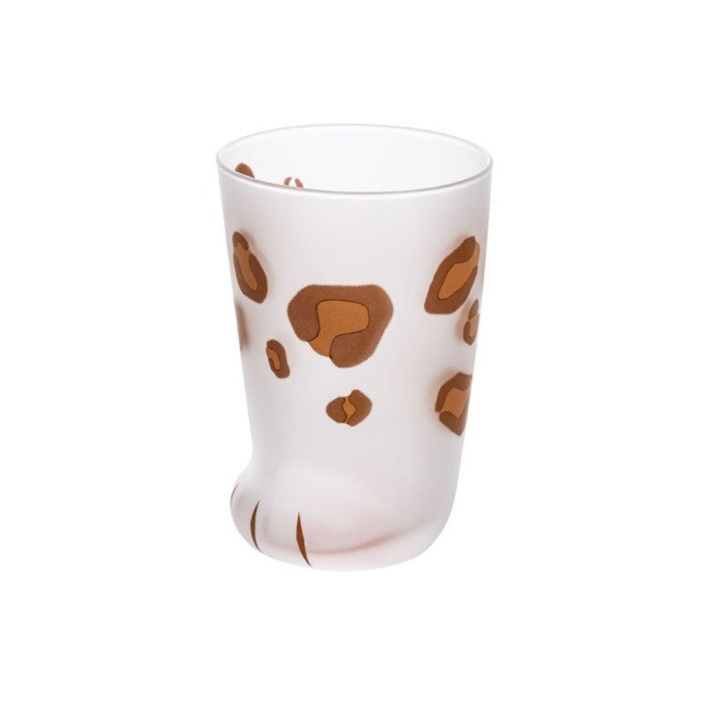 Cat Paw Glass Cup - 300ml-Furever Adorable