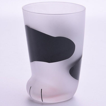 Cat Paw Glass Cup - 300ml-Furever Adorable