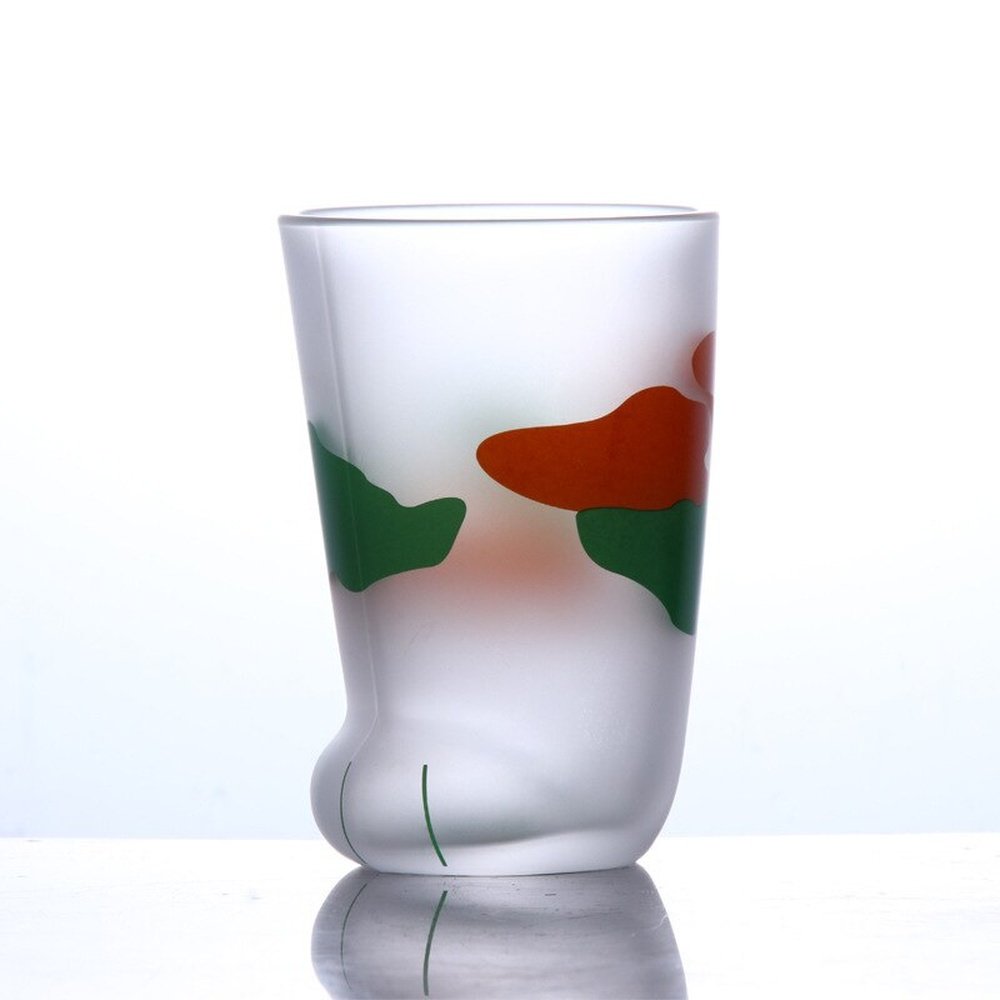 Cat Paw Glass Cup - 300ml-Furever Adorable