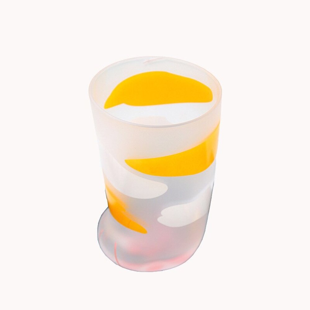 Cat Paw Glass Cup - 300ml-Furever Adorable