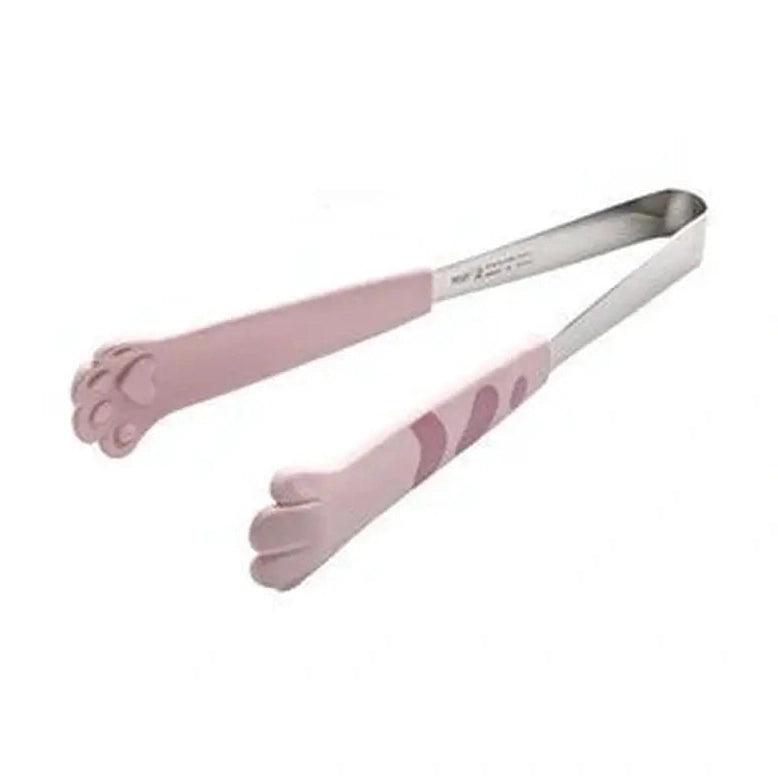 Cat Paw Shape Non-Slip Heat-Resistant Kitchen Food Tongs-Furever Adorable