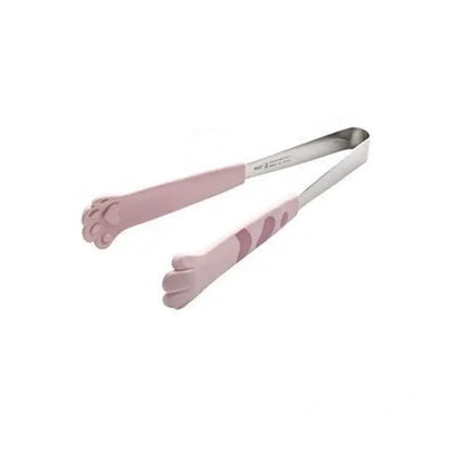 Cat Paw Shape Non-Slip Heat-Resistant Kitchen Food Tongs-Furever Adorable