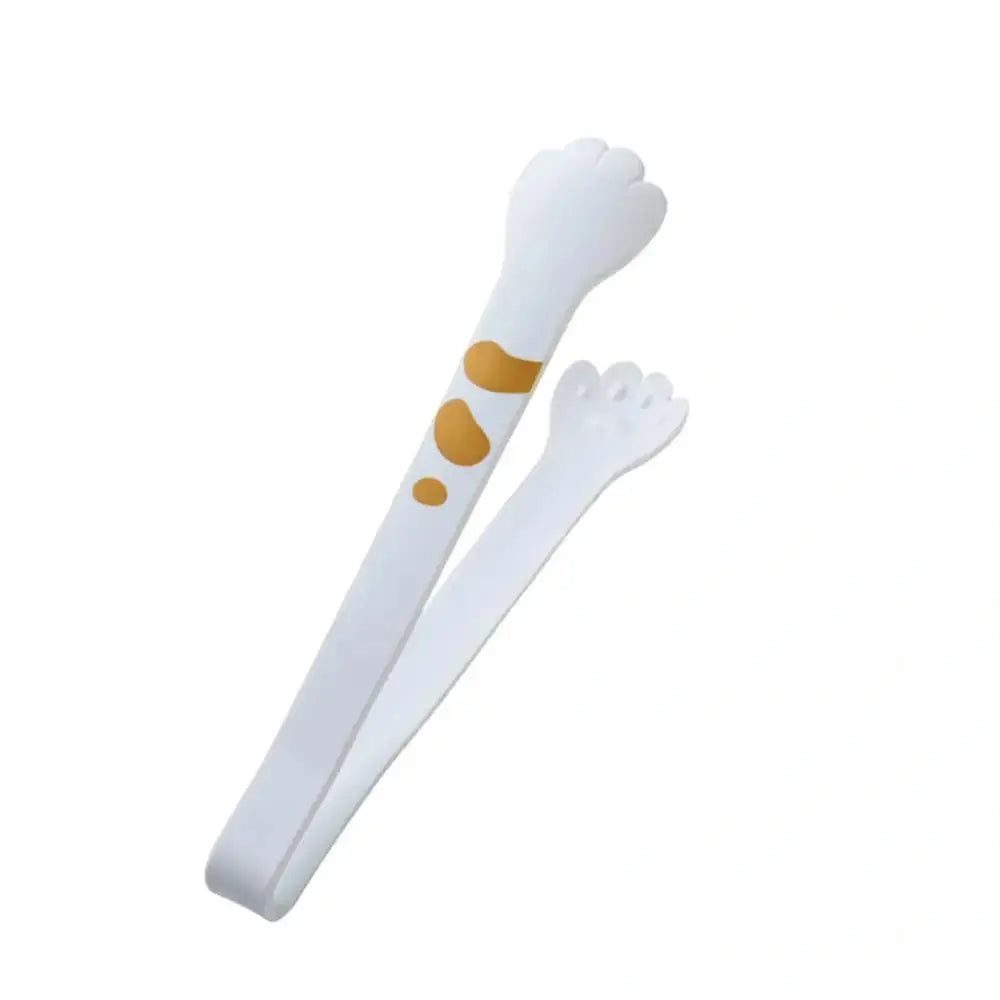 Cat Paw Shaped Non-Slip Silicone Cooking Tongs-Furever Adorable