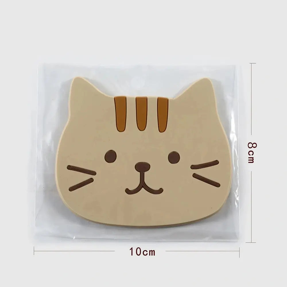 Cat Shaped Heat Resistant Placemats-Furever Adorable