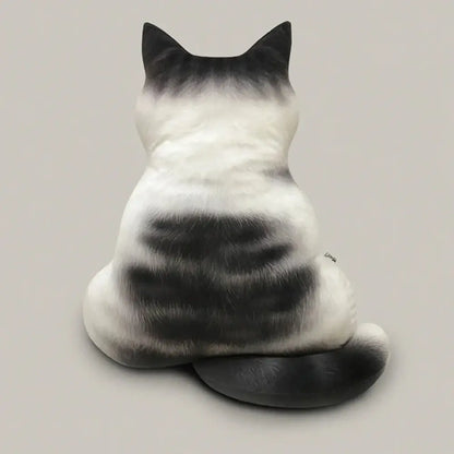 Cat Shaped Plush Toy for Sofa-Furever Adorable