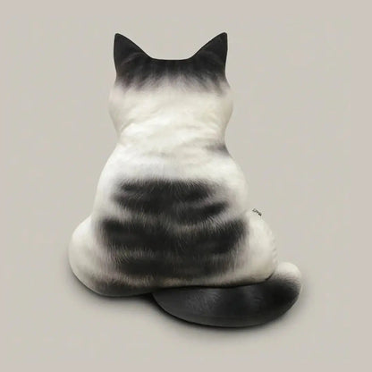 Cat Shaped Plush Toy for Sofa-Furever Adorable