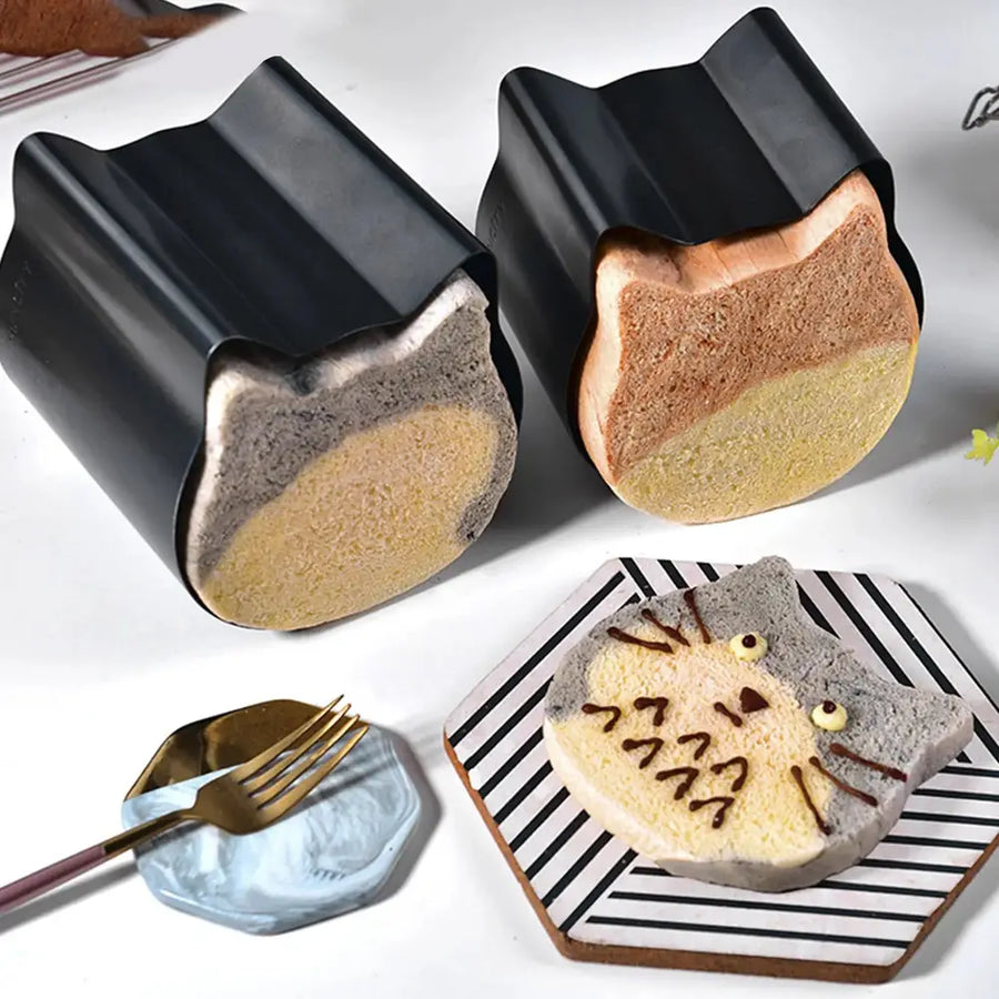 Cat-Shaped Smooth Non-Sticky Bread Mold product photo 1