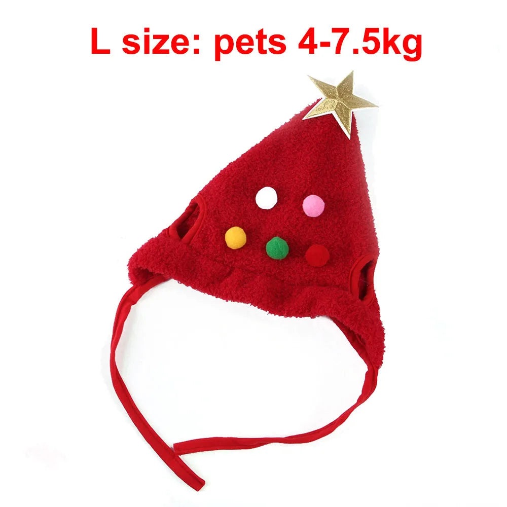 Christmas Santa Hat for Pet-Furever Adorable