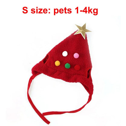 Christmas Santa Hat for Pet-Furever Adorable