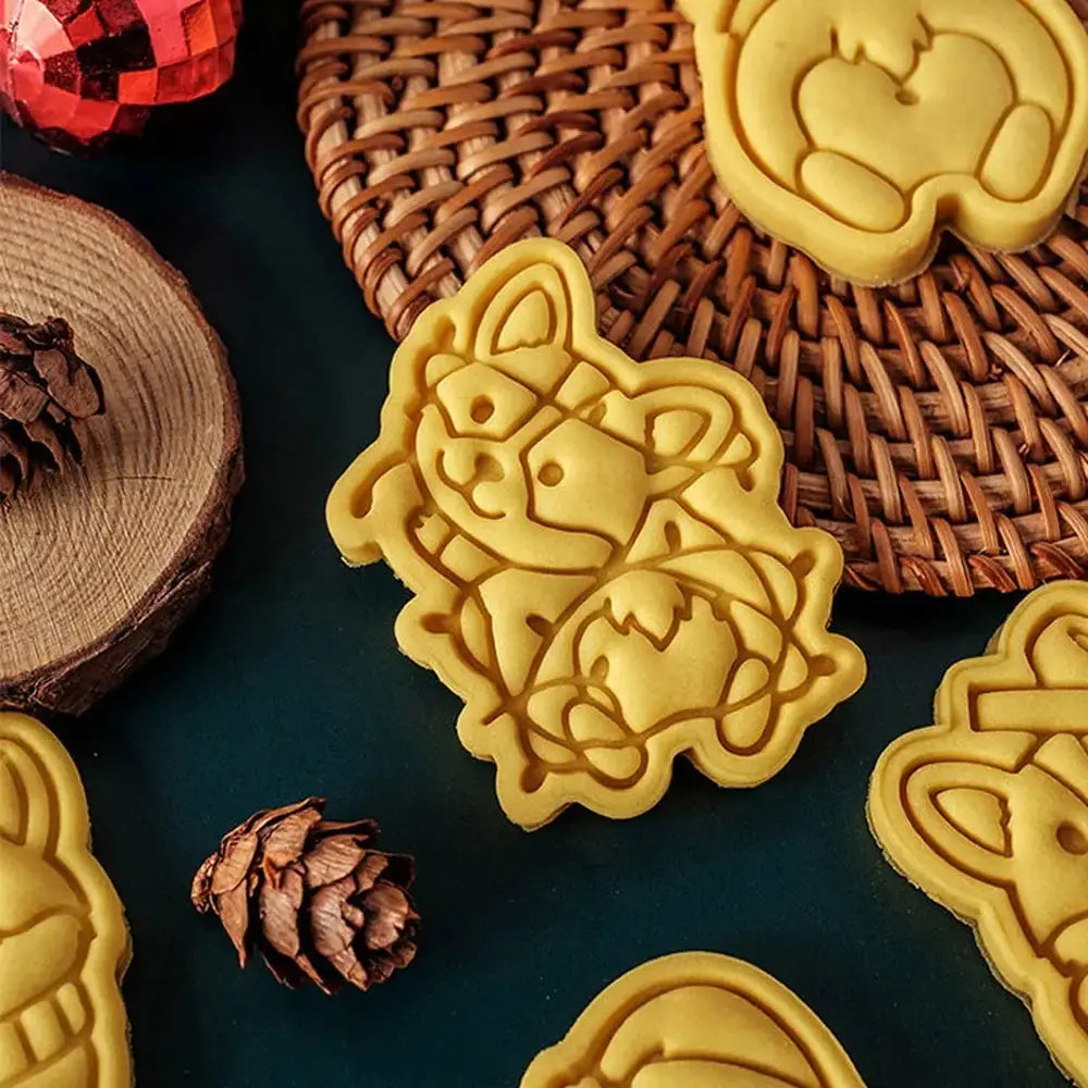 Corgi Christmas Cookie Cutter Set-Furever Adorable