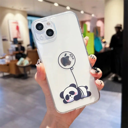 Creative Panda Overtime Phone Case-Furever Adorable