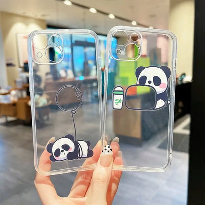 Creative Panda Overtime Phone Case-Furever Adorable