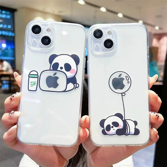 Creative Panda Overtime Phone Case-Furever Adorable