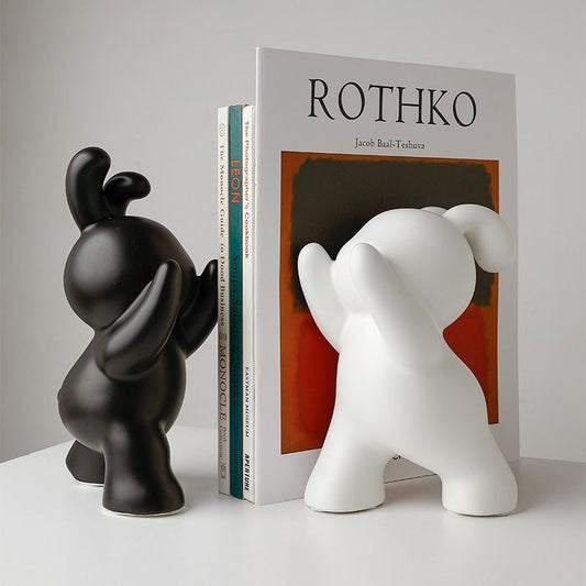 Creative Rabbit Bookend-Furever Adorable