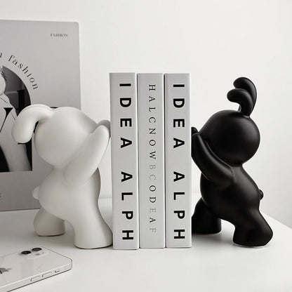 Creative Rabbit Bookend-Furever Adorable