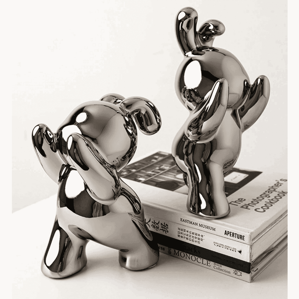 Creative Rabbit Bookend-Furever Adorable