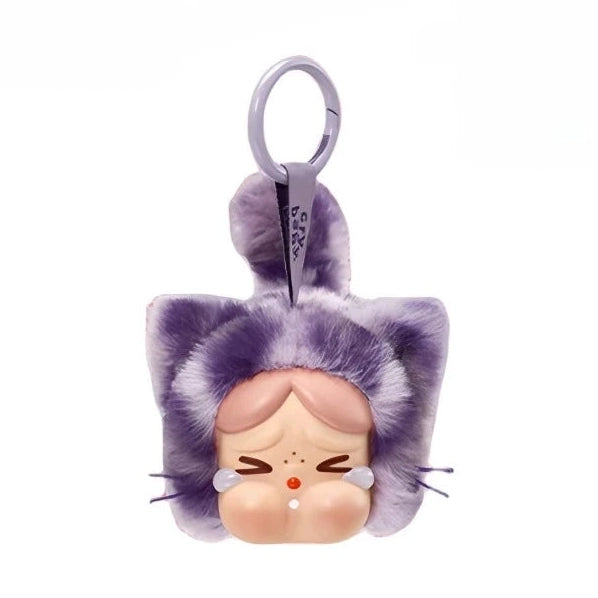 Genuine Crybaby Wild But Cutie Leopard Cat Series Vinyl Plush Blind Box Keychain Bag Pendant Cute Design Limited Edition Gift Furever Adorable