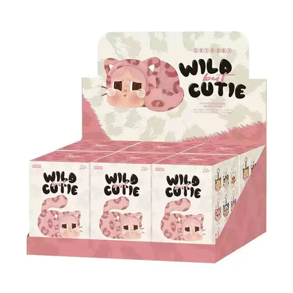 Genuine Crybaby Wild But Cutie Leopard Cat Series Vinyl Plush Blind Box Keychain Bag Pendant Cute Design Limited Edition Gift Furever Adorable
