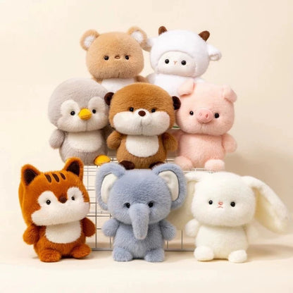 Cuddly Companions: 15 cm Fluffy Animal Plush Toy