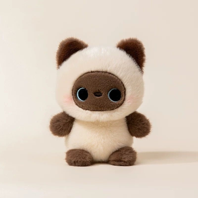 Cuddly Companions: 15 cm Fluffy Animal Plush Toy