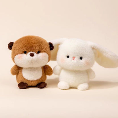 Cuddly Companions: 15 cm Fluffy Animal Plush Toy