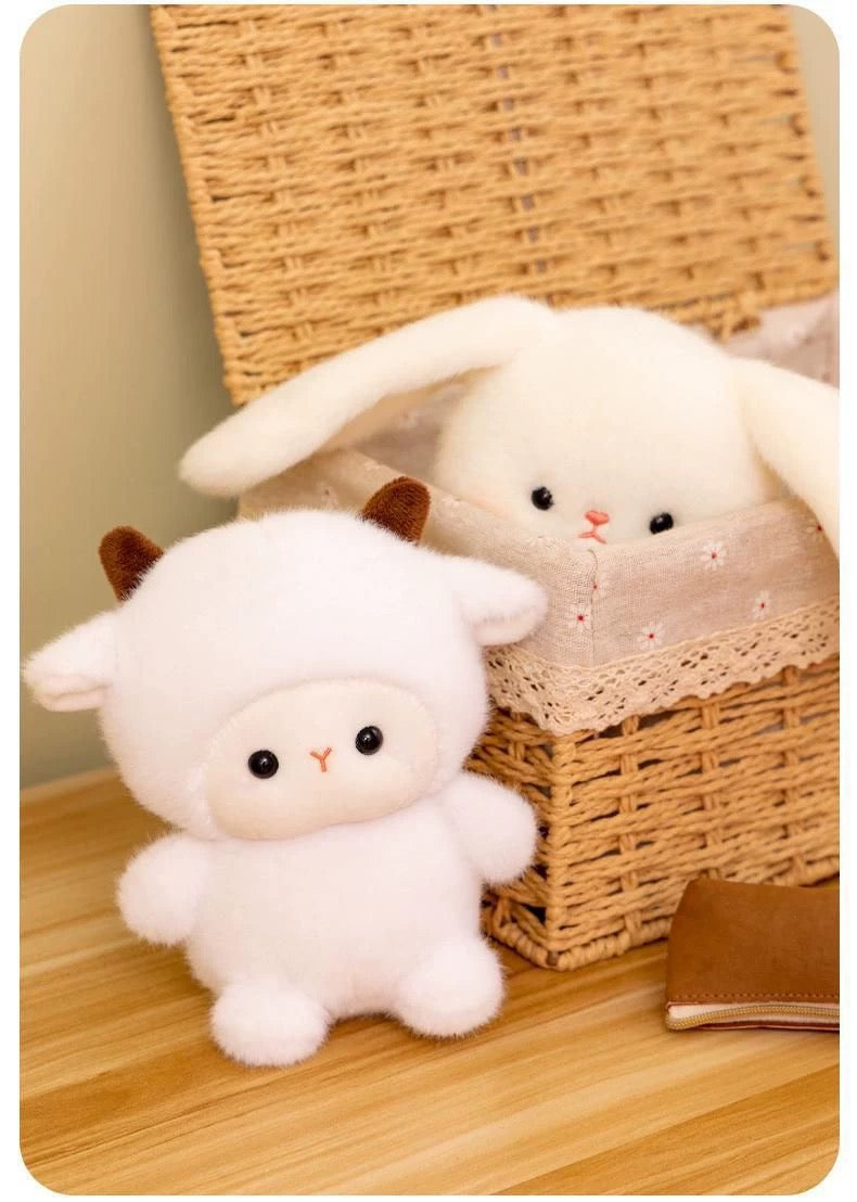 Cuddly Companions: 15 cm Fluffy Animal Plush Toy