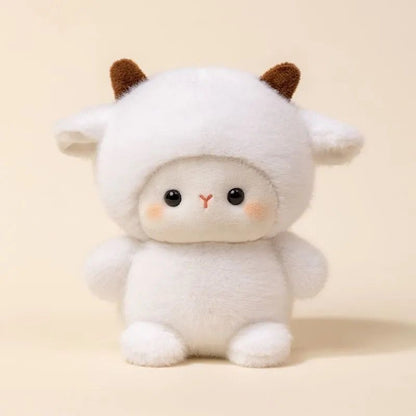 Cuddly Companions: 15 cm Fluffy Animal Plush Toy