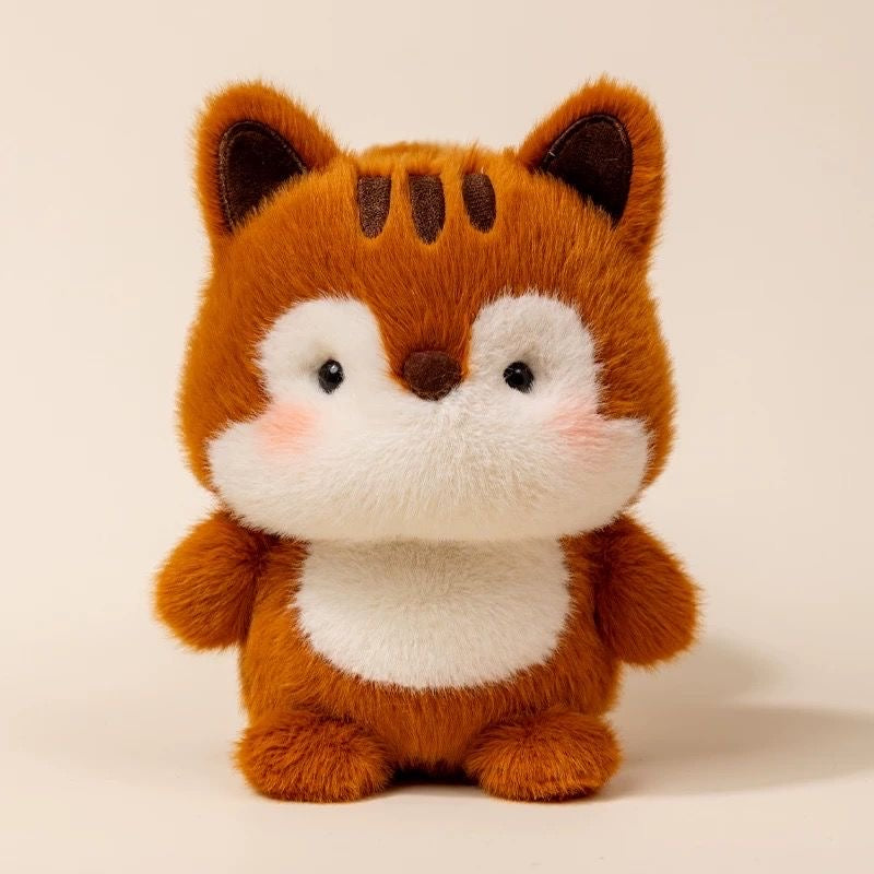 Cuddly Companions: 15 cm Fluffy Animal Plush Toy