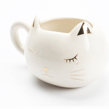Cute Animal Ceramic Mug - Cat-Furever Adorable