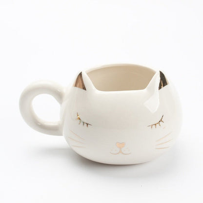 Cute Animal Ceramic Mug - Cat-Furever Adorable