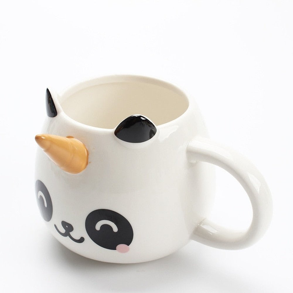 Cute Animal Ceramic Mug - Panda-Furever Adorable