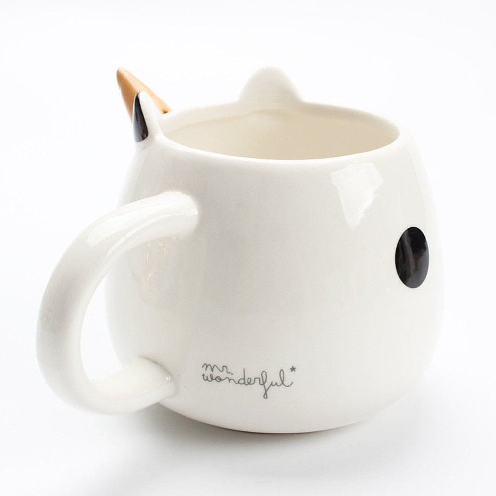 Cute Animal Ceramic Mug - Panda-Furever Adorable